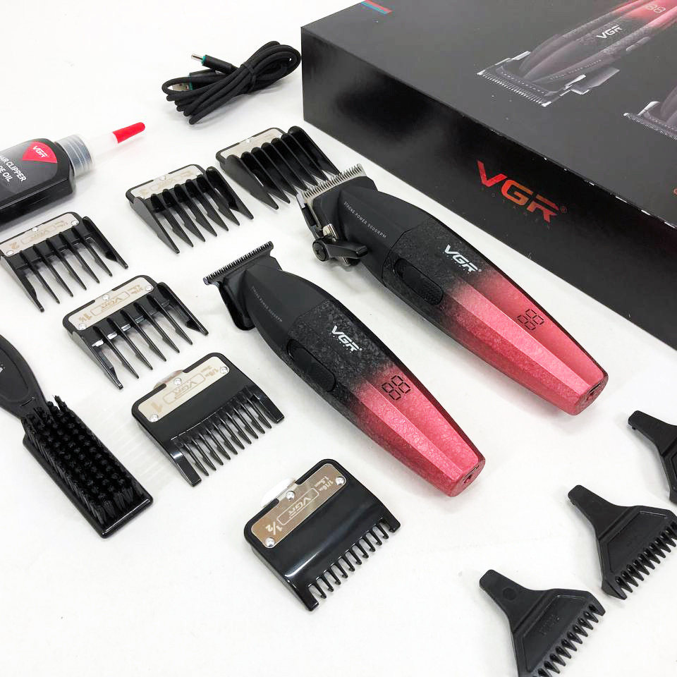 Машинка для стрижки голови VGR V-640, Хороший бездротовий триммер, Електромашинка для волосся FQ-25 Львів - фото 7