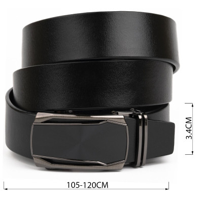 Ремень Vintage Мужской Черный (20277) Винница - изображение 3