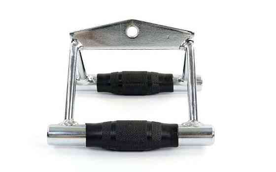 Рукоятка для тяги к животу (узкий параллельный хват) обрезиненная Zelart 5131 Киев