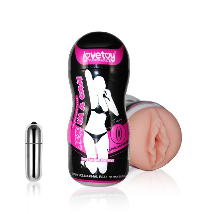 Мастурбатор з вібрацією SEX IN A CAN Sex Aura Київ - фото 2