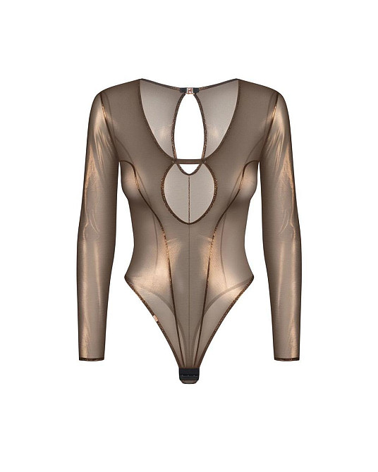 Боді Obsessive Soranna long-sleeved teddy S/M Sex Aura Київ - фото 4