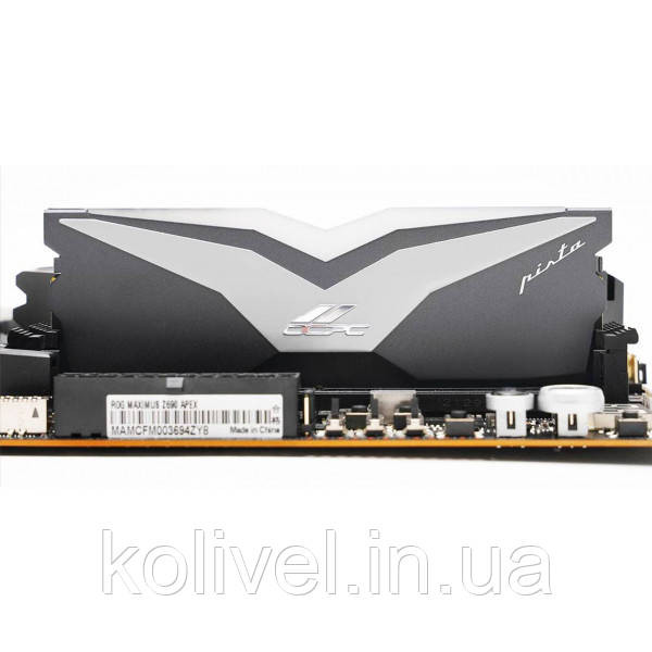 DDR5 32Gb 6200MHz (2*16Gb) OCPC PISTA RGB C36 Titan, Retail Kit (MMPT2K32GD562C36T) Київ - фото 5