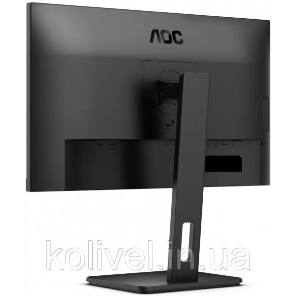 TFT 23.8" AOC 24P3CV, IPS, 75Hz, HDMI, DP, USB-С, RJ-45, USB-hub, HAS, Pivot, колонки, чорний (24P3CV) Київ - фото 9