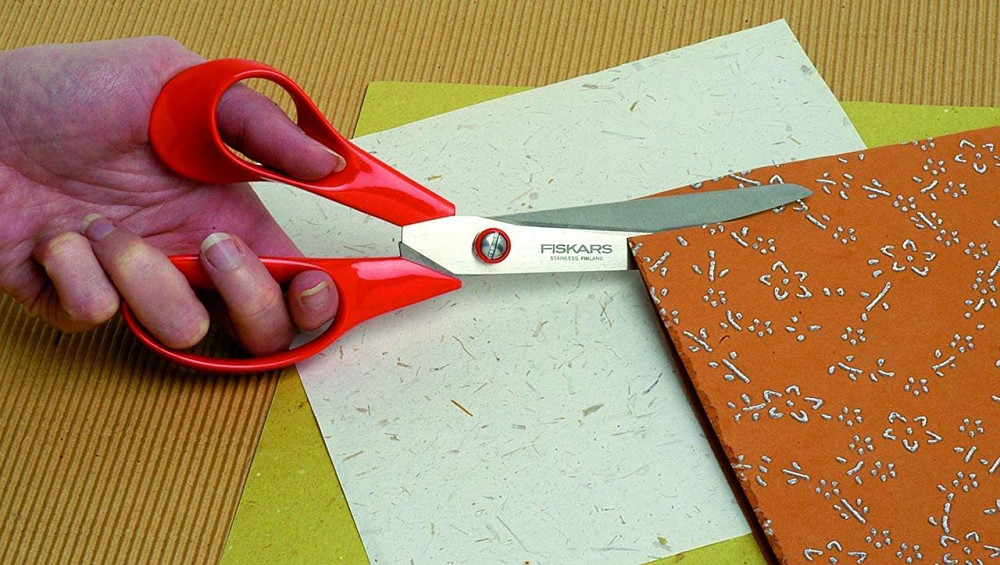 Универсальные Ножницы для левши Fiskars 