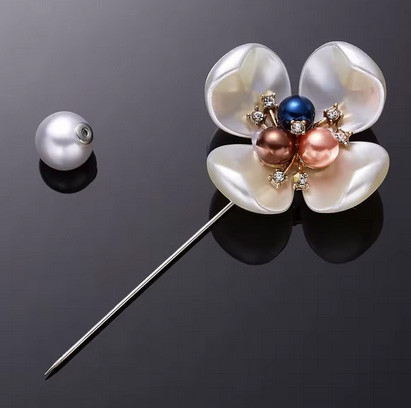 Брошка на одяг модна Квітка Київ - фото 1