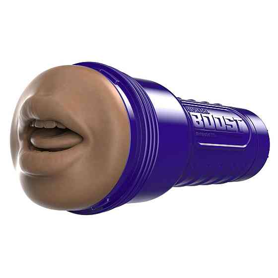 Мастурбатор-ротик Fleshlight Boost Blow Medium Dark Flesh, плаваючі кільця Turbo Tech Sex Aura Київ