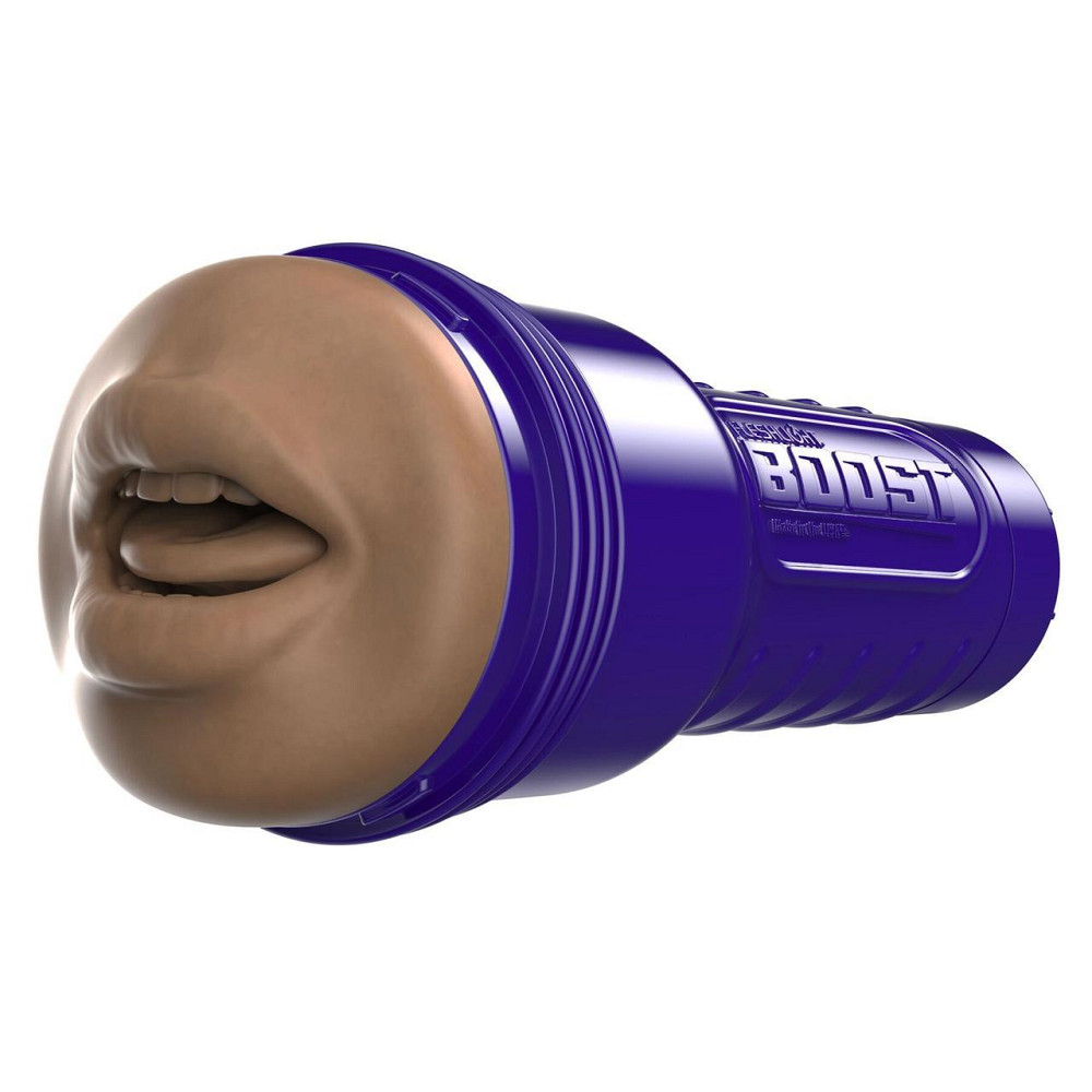 Мастурбатор-ротик Fleshlight Boost Blow Medium Dark Flesh, плаваючі кільця Turbo Tech Sex Aura Київ - фото 4
