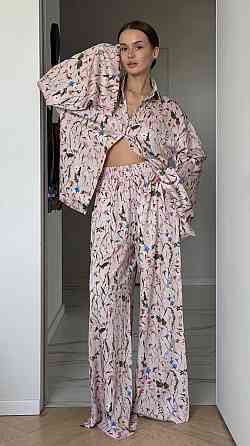 Жіночий костюм в піжамному стилі S-M Харків