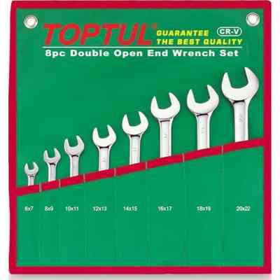 Ключ Toptul ріжковий 6-22 мм 8 шт. (GAAA0812) Вінниця
