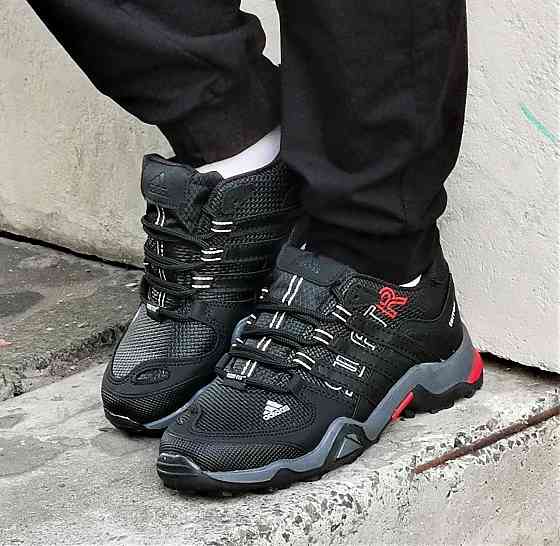 Термо Кросівки Adidas Terrex Чоловічі Чорні Адідас Терекс Єврозима Gore-Tex (розміри: 41,42,43,44) Дніпро