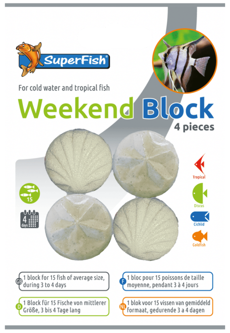 Корм выходного дня для рыб SUPERFISH WEEKEND FOOD 4 PCS(A3060005) Киев - изображение 2