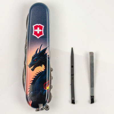 Нож Victorinox Climber Zodiac Дракон в променях сонця (1.3703.3_Z3270p) Винница - изображение 10