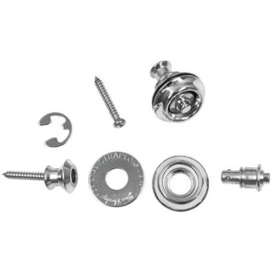 Стреплок для ременя Jim Dunlop Straplok Strap Retainers Dual Design - Nickel (SLS1031N) Вінниця - фото 5