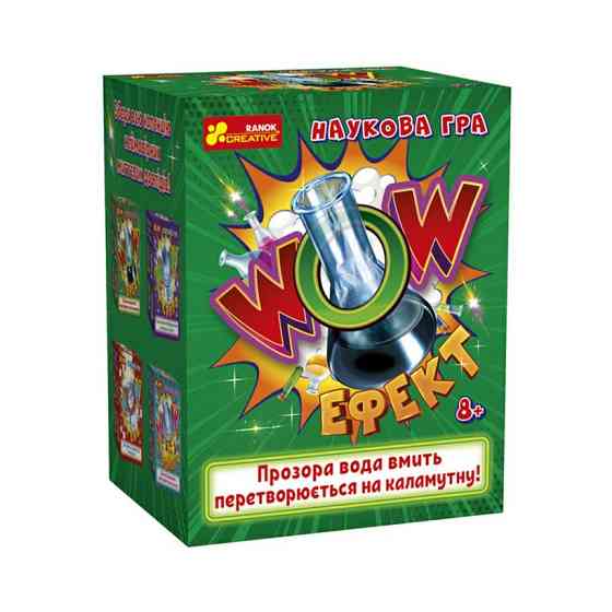Детская научная игра WOW эффект Ранок 10132100У на украинском языке Винница