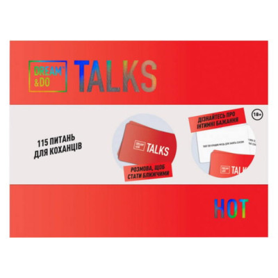 Настільна гра 18+ 1DEA.me Гра-розмова Dream&amp;Do Talks - Hot, українська (13297) Вінниця - фото 2