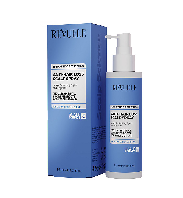 Спрей для кожи головы против выпадения волос Anti-hair loss Revuele 150 мл Киев - изображение 1