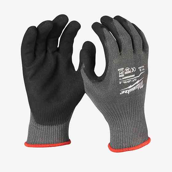 Перчатки MILWAUKEE с сопротивлением порезам 5/E уровня, 8/M Одесса