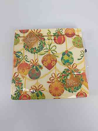 Салфетки бумажнае новогодние(ЗЗхЗЗ, 18шт)