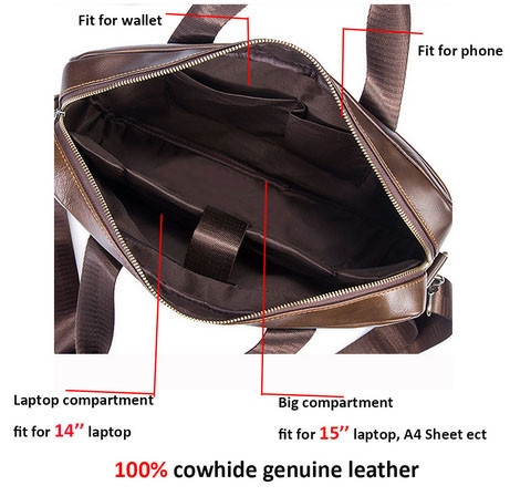 Портфель чоловічий натуральний шкіряний Київ - фото 6