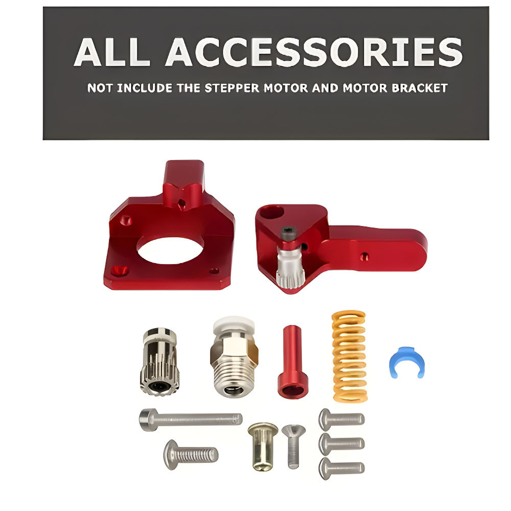 Екструдер Aokin з подвійним редуктором та покращеним валом двигуна 20 мм*, для Ender 3 Pro серії CR10 Київ - фото 2