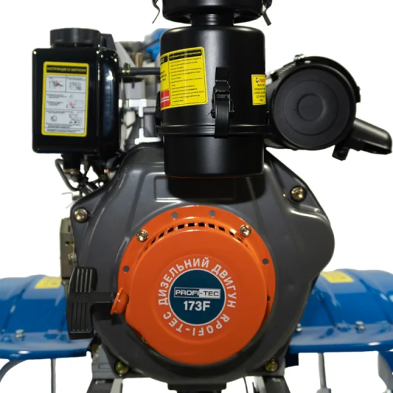 Потужний мотокультиватор дизельний PROFI-TEC DT-5.0/90 (008008) культиватор Київ