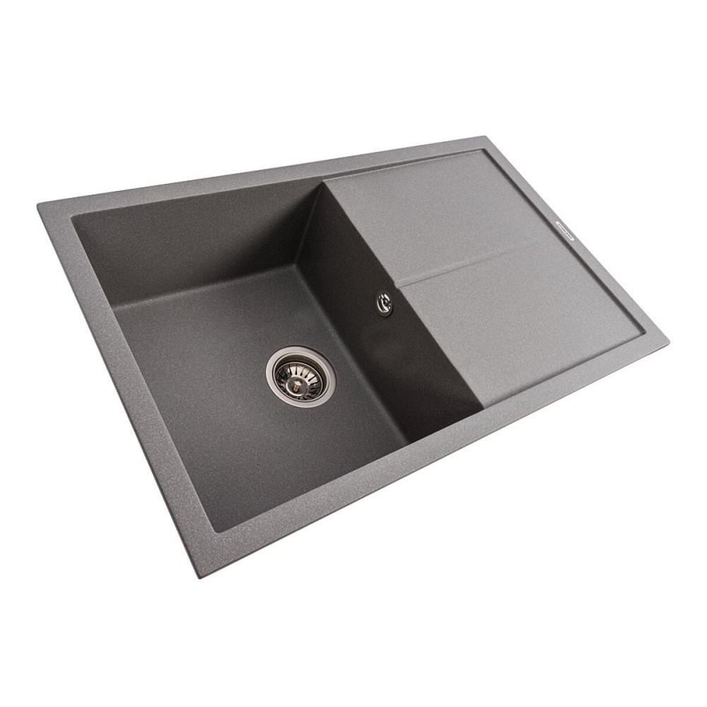 VALESO Гранітна мийка VALESO MAGNUM 7950 матова Сірий мусон Коломия - фото 11