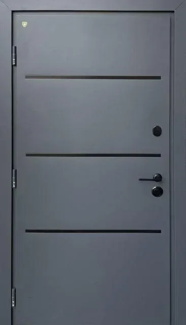 Дверь уличная модель Strimeх LAMA BAU, антрацит/белое дерево. ГАРАНТИЯ на покрытие - 3 года! Киев - изображение 1