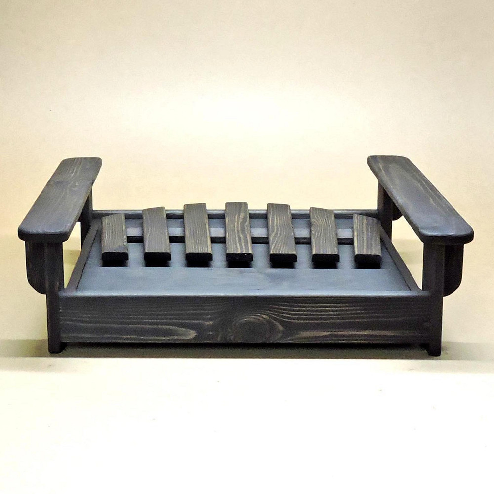 Лежак дерев'яний для собаки "Бламонт 45х55" венге Миколаїв - фото 5