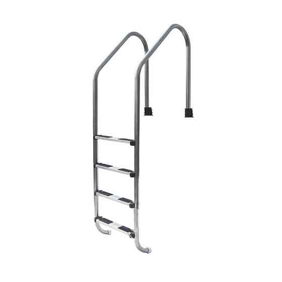 Лестница для бассейна Emaux NSL415-SR Standard 4 ступени из нержавеющей стали Киев