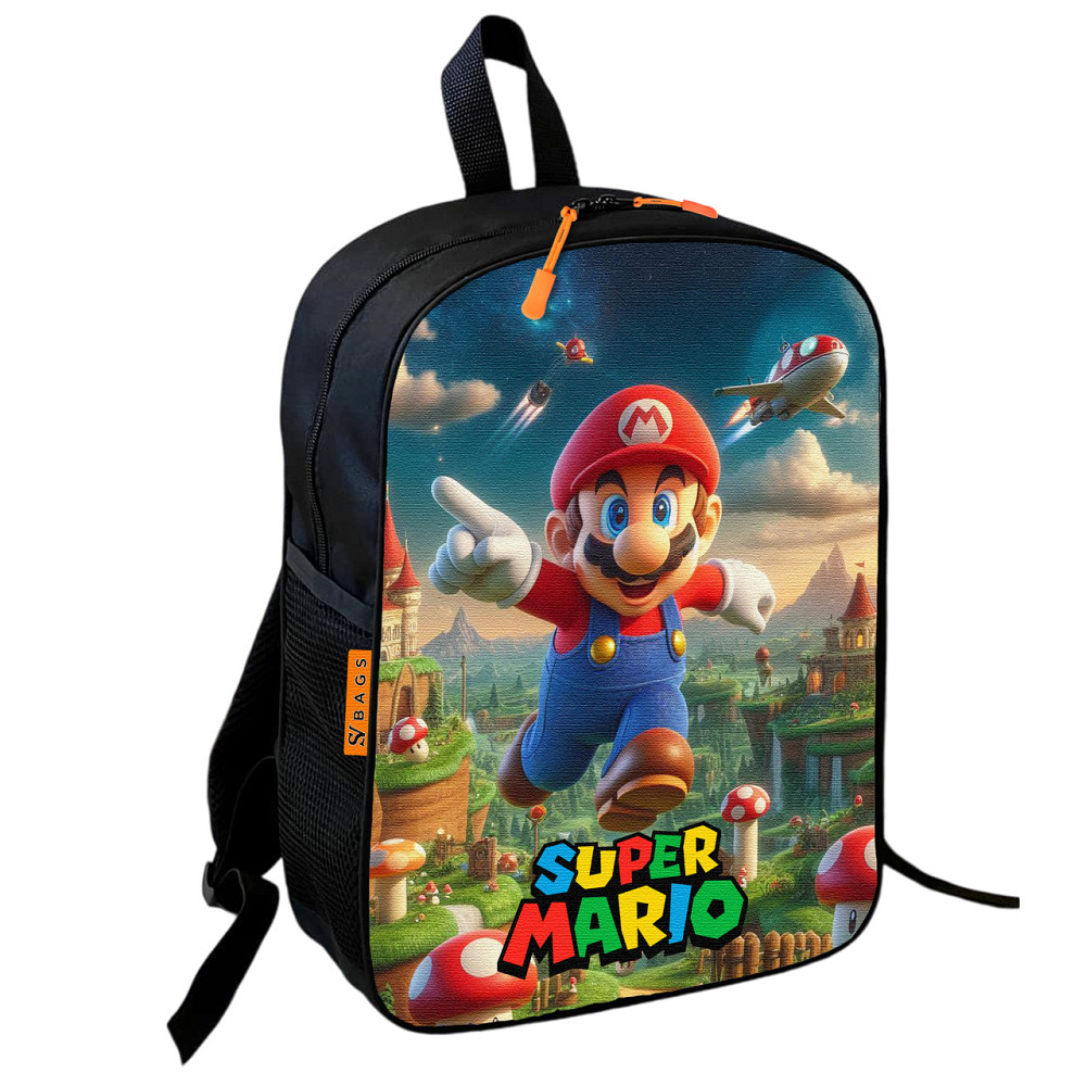 Рюкзак шкільний дитячий Супер Маріо «Super Mario» 36х27 см для хлопчика (01066) Київ - фото 1