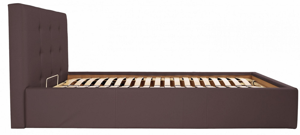 Кровать Manchester VIP 120 х 200 см Fly 2231 С дополнительной металлической цельносварной рамой Темно-коричневый Днепр - изображение 12