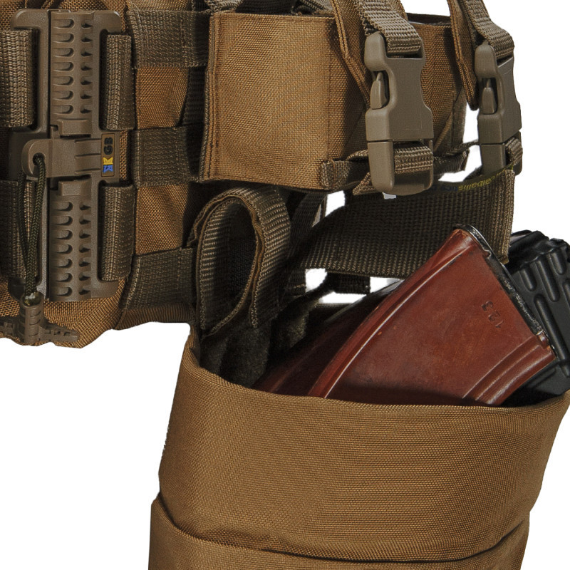 Плитоноска тактична Warmor Gen.3 Pro Max зі швидким скиданням з підсумками (Койот) Вінниця - фото 10