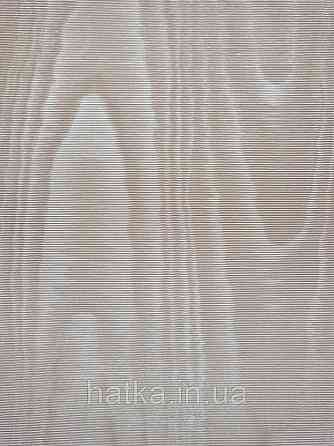 Шпалери вінілові на паперовій основі Sirpi Italian Silk 7 хвилясті смуги зріз дерева світло рожеві з сріблом Київ