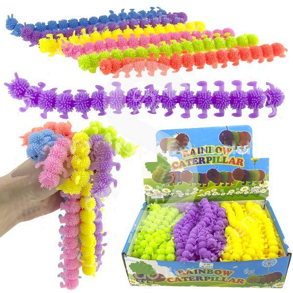 Браслет антистрес силіконовий Гусениця 80 шт Київ - фото 2