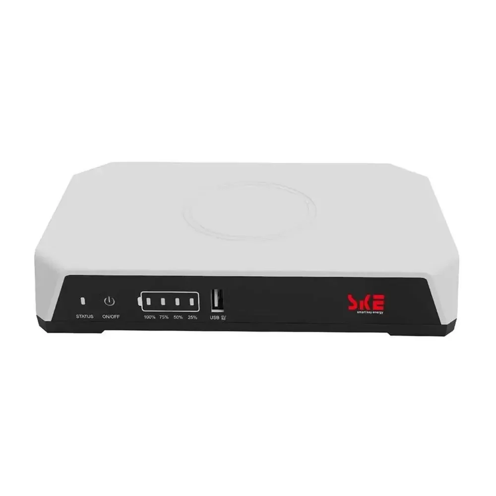 Джерело безперебійного живлення Mini UPS SKE POE-36E-LFP 24V 20000mAh 5V/9V/12V/24V/PoE, LiFePO4 4*5Ah, для роутера та оптичного Киев - изображение 1