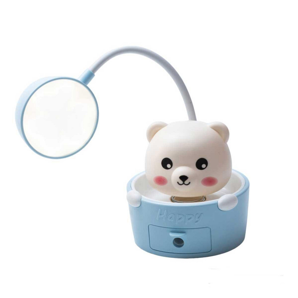 Детская настольная лампа высота 27 см светильник с точилкой для карандашей HP12268B Киев - изображение 4