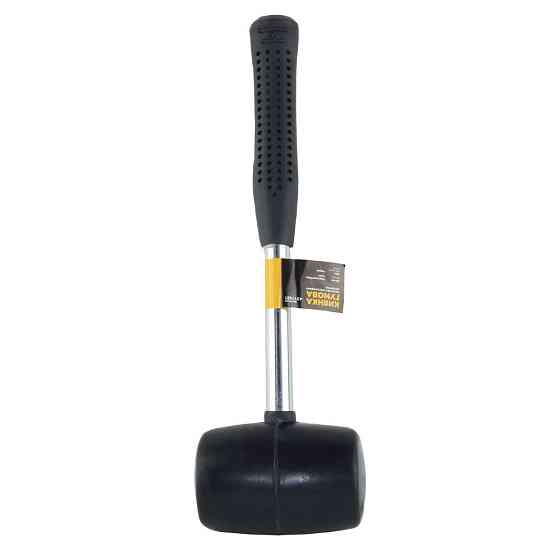 Sigma Киянка резиновая чёрная 450г металлическая обрезиненная рукоятка SIGMA (4317481) Коломыя