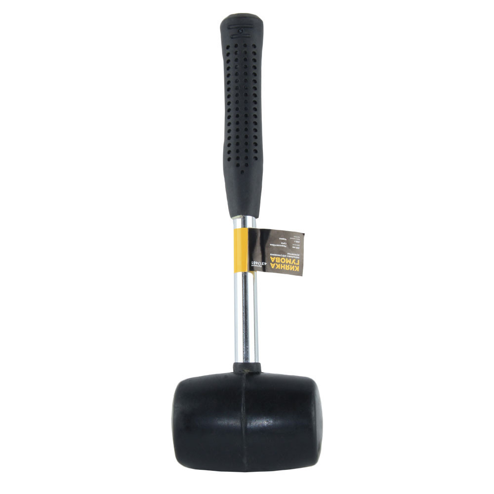 Sigma Киянка резиновая чёрная 450г металлическая обрезиненная рукоятка SIGMA (4317481) Коломия - фото 2