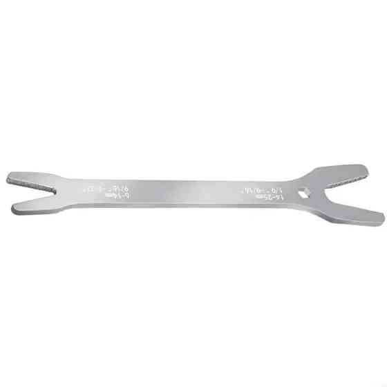 Ключ гаечный универсальный S-тип двусторонний 6-14/14-25 мм накидной, прочный и многоцелевой Киев