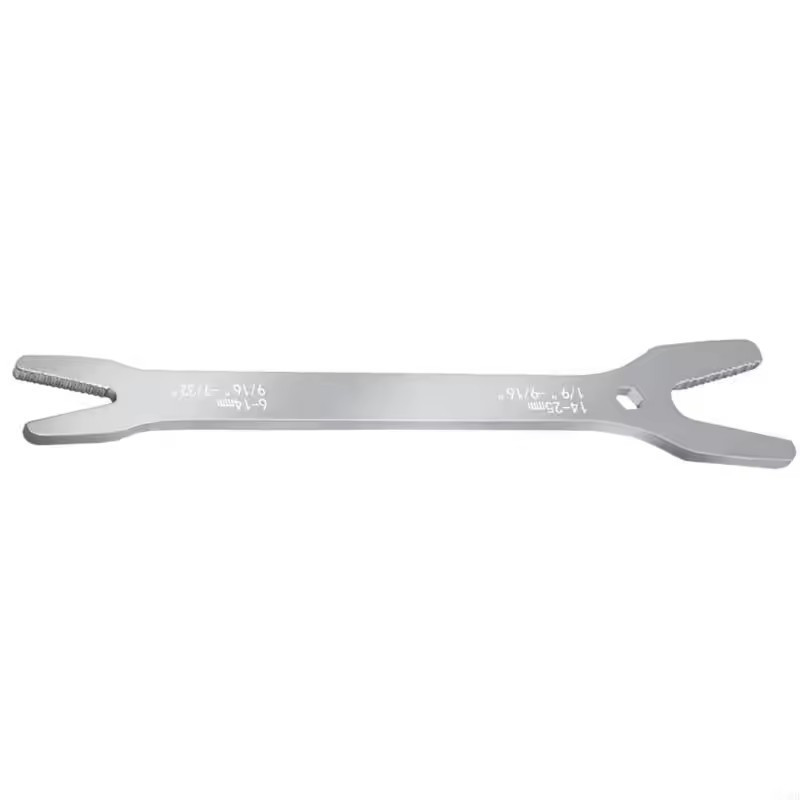 Ключ гайковий універсальний S-тип двосторонній 6-14/14-25 мм накидний, міцний та багатофункціональний Київ - фото 6