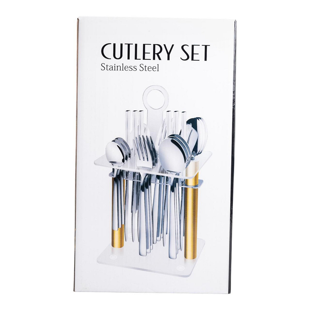 Набор столовых приборов на 6 персон с подставкой, 24 шт. Киев - изображение 6