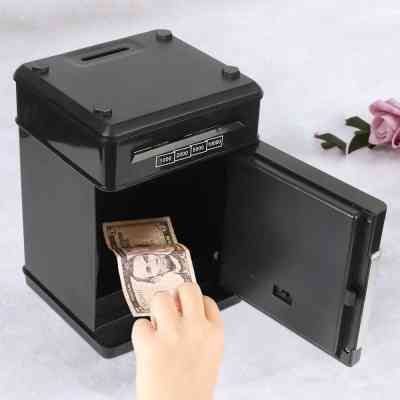 Інтерактивна іграшка UFT сейф-скарбничка музична з електронним купюроприймачем Cashbox Black (UFTCashboxBlack) Вінниця