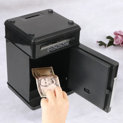 Інтерактивна іграшка UFT сейф-скарбничка музична з електронним купюроприймачем Cashbox Black (UFTCashboxBlack) Вінниця - фото 5