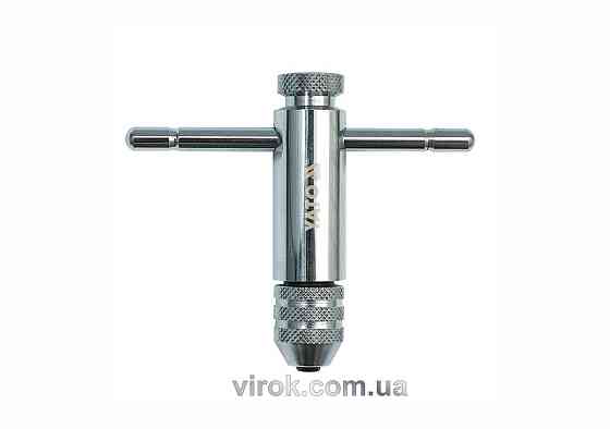 Вороток для мітчиків з тріщаткою YATO : M3-M10, L= 85 мм [20/80] Одеса