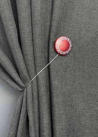 Магниты для штор и гардин Афина 2 шт Коралловый (81-265) Киев