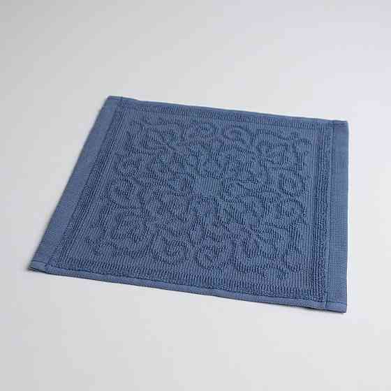 Кухонна жакардова серветка GM Textile 25х25см 380 г/м2 (Блакитний) Суми