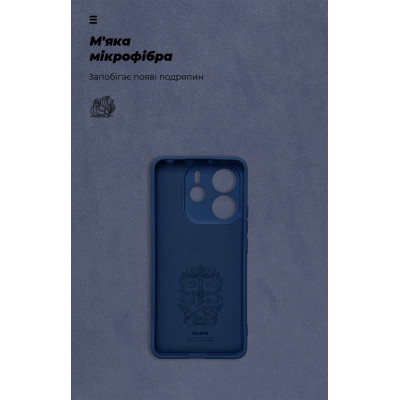 Чехол для мобильного телефона Armorstandart ICON Xiaomi Redmi Note 14 4G Camera cover Dark Blue (ARM79816) Винница - изображение 4