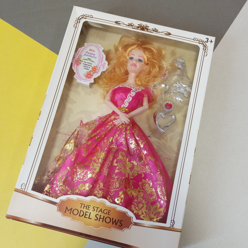 Лялька у коробці шарнірна з аксесуарами Київ - фото 1