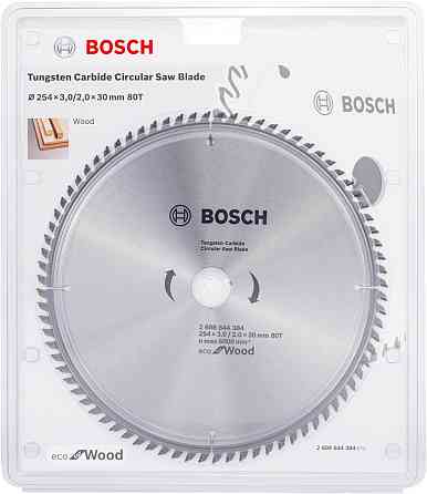 Диск пильный Bosch Eco WO 254x30-80T (2608644384) Коломия