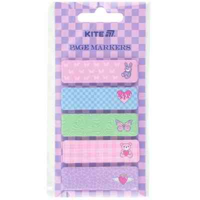 Стікер-закладка Kite паперова з малюнком , 100 шт, 5х15х50 мм, прямокутна (K25-480-2) Вінниця